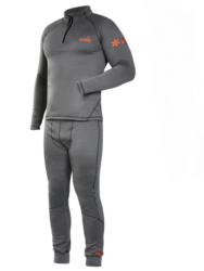 Термобелье Norfin +5° до -20°C Winter Line Gray
